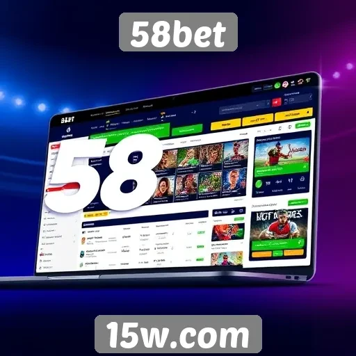 Nova plataforma de apostas da 58bet é lançada